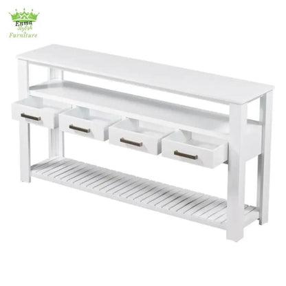 Stylish Furniture 62.2&#39;&#39; Modern Console Table Sofa