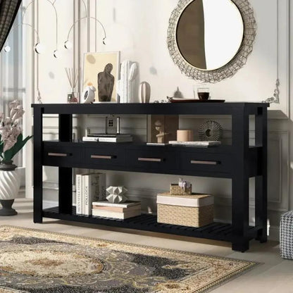 Stylish Furniture 62.2&#39;&#39; Modern Console Table Sofa